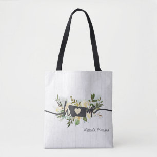 Bolso De Tela El estado de Montana personalizó tu ciudad natal