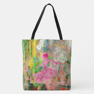 Bolso De Tela El estalker - Neon Ballet Chaos