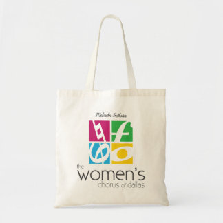 Bolso De Tela El estribillo de las mujeres del logotipo de