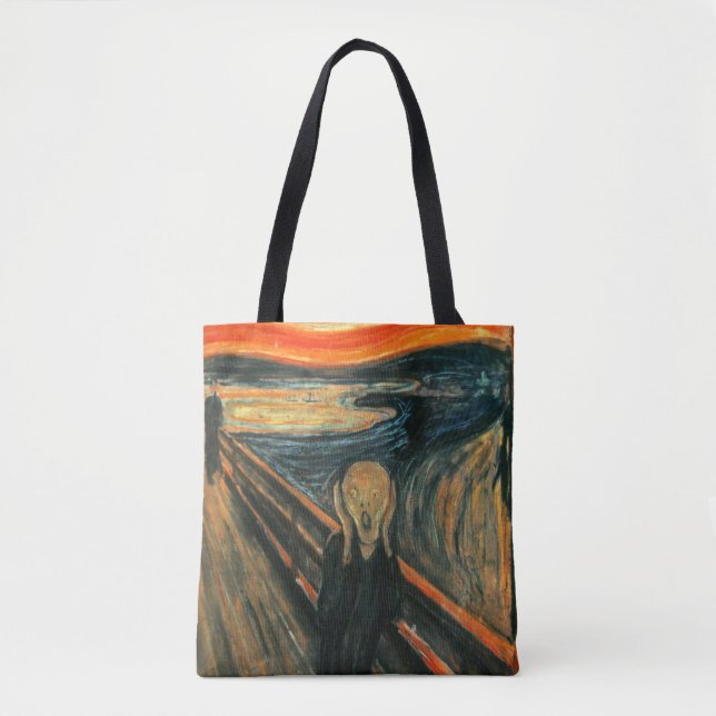 Bolso De Tela El estribillo del arte expresionista moderno Edvar (Anverso)