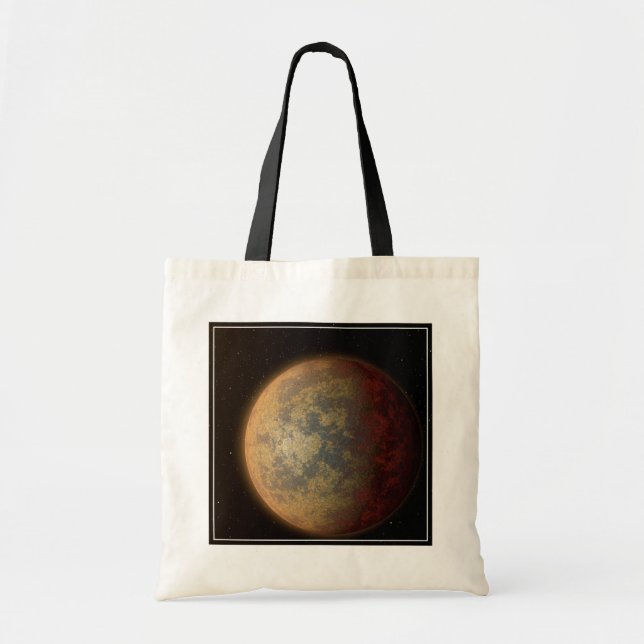Bolso De Tela El Exoplaneta Rocky Caliente Hd 219134 B. (Frente)