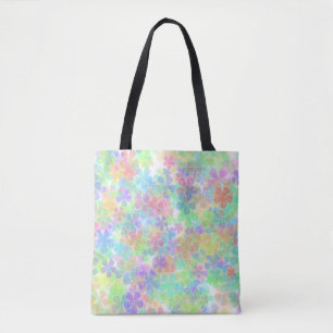 Bolso De Tela El extracto floral florece el hombro moderno de la