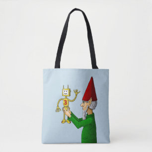 Bolso De Tela El fabricante de juguetes de Santa