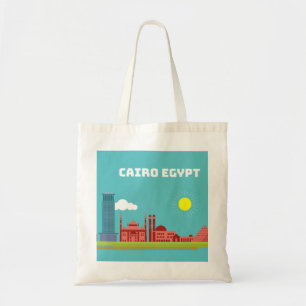 Bolso De Tela El famoso Egipto del Cairo