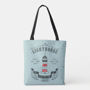 Bolso De Tela El faro me dirige el poster casero