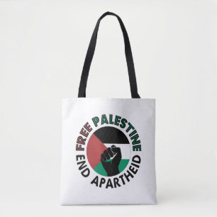 Bolso De Tela El fin del Apartheid en Palestina Libre aumenta el