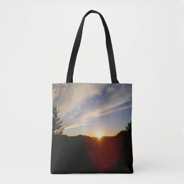 Bolso De Tela El final de un día glorioso...... (Anverso)