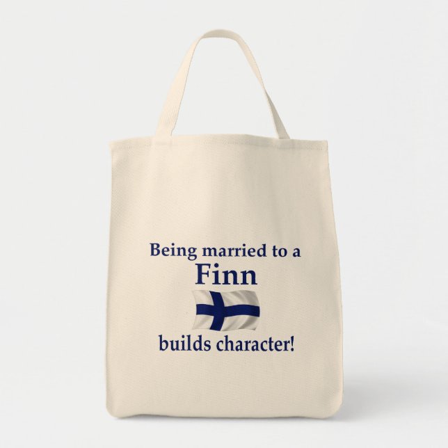 Bolso De Tela El Finn construye el carácter (Frente)