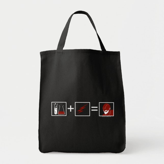 Bolso De Tela El Flash | Ecuación Flash (Frente)