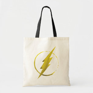 Bolso De Tela El Flash Emblema del pecho amarillo