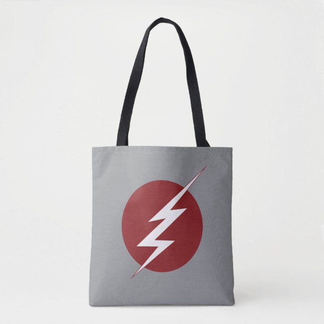Bolso De Tela El Flash | Logo de Lightning Bolt (Anverso)