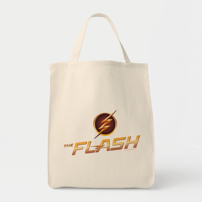 Bolso De Tela El Flash | Logo de TV (Frente)