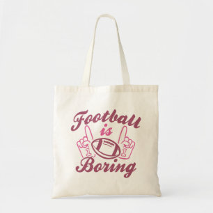 Bolso De Tela El fútbol es aburrido