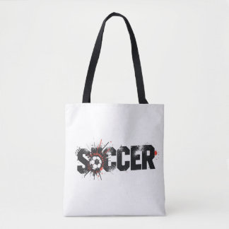 Bolso De Tela El Fútbol Es La Vida – Diseño De Tipografía De Fút