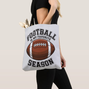 Bolso De Tela El fútbol es mi temporada favorita