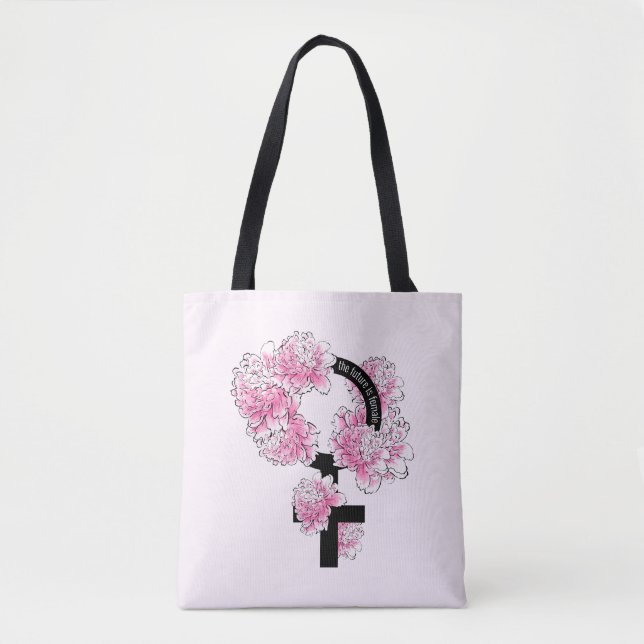 Bolso De Tela El futuro es femenino (Anverso)
