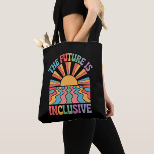 Bolso De Tela El Futuro Es Inclusivo Orgullo Retro Arcoíris LGBT