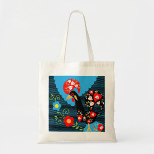 Bolso De Tela El gallo de Portugal