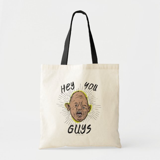 Bolso De Tela El garabato de la consigna "Oigan, muchachos" (Frente)