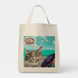 Bolso De Tela El gato del escritor Tote Bag