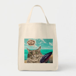 Bolso De Tela El gato del escritor Tote Bag