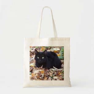 Bolso De Tela El gato negro El otoño abandona el Tote presupuest