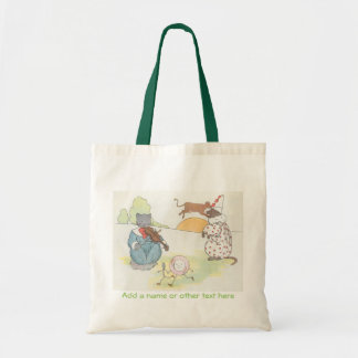 Bolso De Tela El gato y el violín