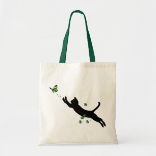 Bolso De Tela El gato y la mariposa
