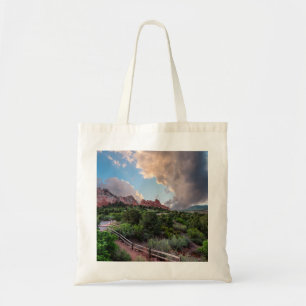 Bolso De Tela El Gigante Dormido De Colorado Sunrise Tote Bag