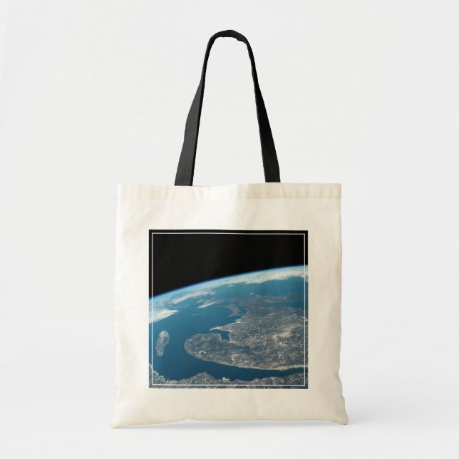 Bolso De Tela El Golfo De San Lorenzo Y Canadá. (Frente)