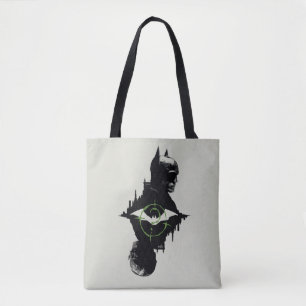 Bolso De Tela El gráfico de dos caracteres Batman y Riddler