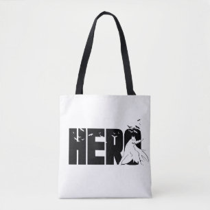 Bolso De Tela El gráfico "Héroe" de Batman