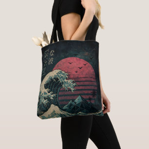 Bolso De Tela El Gran Clásico de Ola Retro