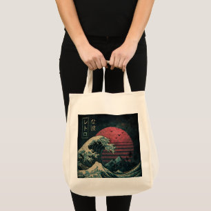 Bolso De Tela El Gran Clásico de Ola Retro