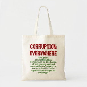 Bolso De Tela El gran correctivo constitucional - La corrupción