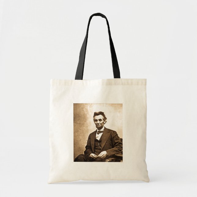 Bolso De Tela El gran Emancipator - Abe Lincoln (1865) (Frente)