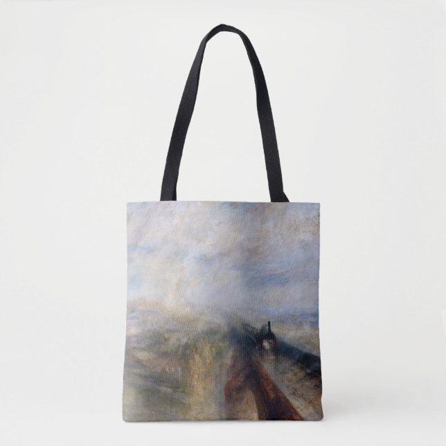 Bolso De Tela El Gran Ferrocarril Occidental, William Turner, 18 (Anverso)