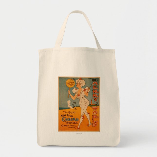 Bolso De Tela El gran teatro de éxito del Casino de Nueva York (Frente)
