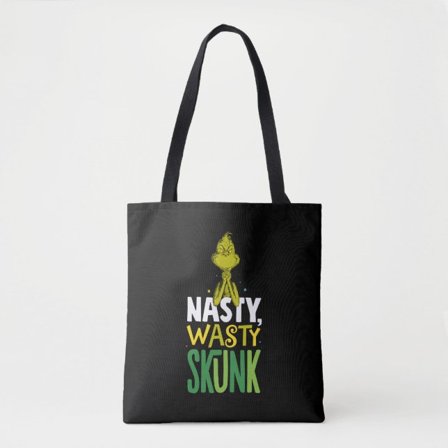Bolso De Tela El Grinch | Nasty Wasty Skunk (Anverso)