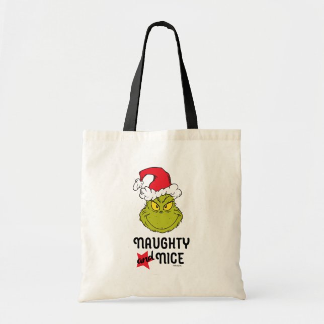 Bolso De Tela El Grinch | Ntraviesa y Niza (Frente)