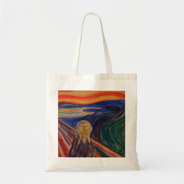 Bolso De Tela El grito de Edvard Munch (Frente)