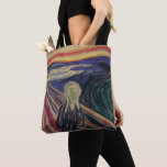 Bolso De Tela El grito de Edvard Munch, el expresionismo vintage<br><div class="desc">El Scream aka Skrik (1893) de Edvard Munch es un bello cuadro artístico del expresionismo vintage. El Scream es la obra más famosa de Munch y una de las pinturas artísticas más reconocibles del mundo, y se ha interpretado ampliamente como que representa la ansiedad universal del hombre moderno. Pintada con...</div>