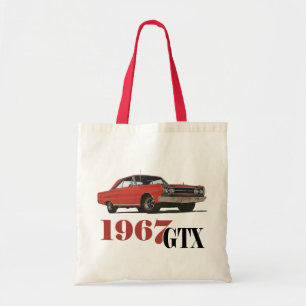 BOLSO DE TELA EL GTX ROJO DE 1967