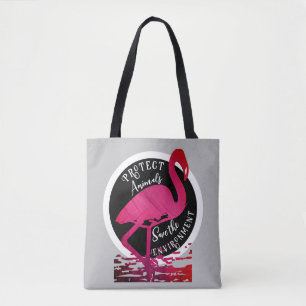 Bolso De Tela El guardián del flamenco
