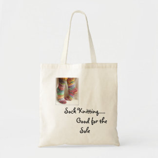 Bolso De Tela El hacer punto del calcetín