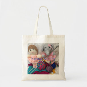 Bolso De Tela El hacer punto personalizado