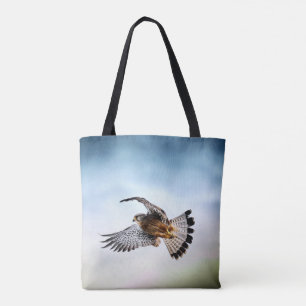 Bolso De Tela El Halcón en el cielo