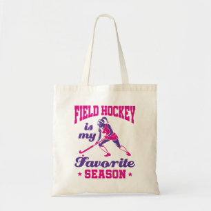 Bolso De Tela El hockey sobre hierba es mi temporada favorita