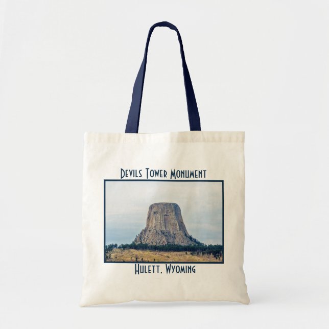 Bolso De Tela El hogar de un oso (Frente)