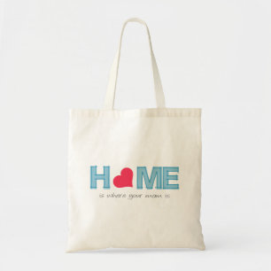 Bolso De Tela El hogar es donde está tu madre